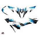 Karosszéria védő dekor matrica készlet Quad YAMAHA Hangtown Fehér Széria