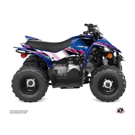 Karosszéria védő dekor matrica készlet Quad YAMAHA Stripe Rose Széria