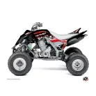 Karosszéria védő dekor matrica készlet Quad YAMAHA Eraser Piros/Fehér Széria