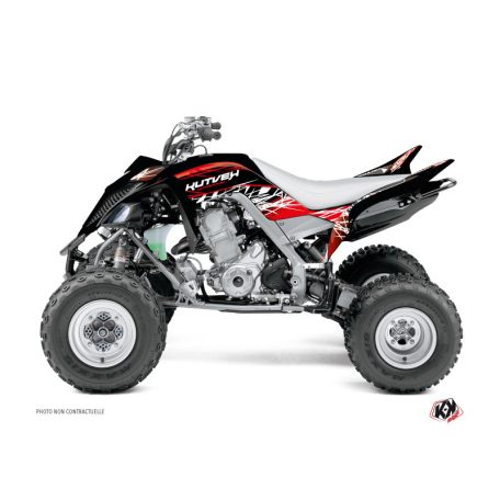 Karosszéria védő dekor matrica készlet Quad YAMAHA Eraser Piros/Fehér Széria