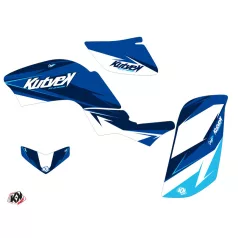  Karosszéria védő dekor matrica készlet Quad YAMAHA Stage Kék Széria