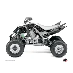   Karosszéria védő dekor matrica készlet Quad YAMAHA Zombies dark Fekete Széria