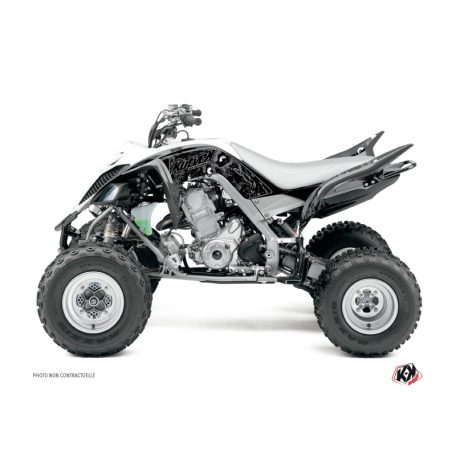 Karosszéria védő dekor matrica készlet Quad YAMAHA Zombies dark Fekete Széria