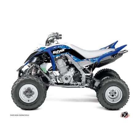 Karosszéria védő dekor matrica készlet Quad YAMAHA Predator Kék Széria