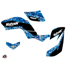   Karosszéria védő dekor matrica készlet Quad YAMAHA Predator Kék Széria