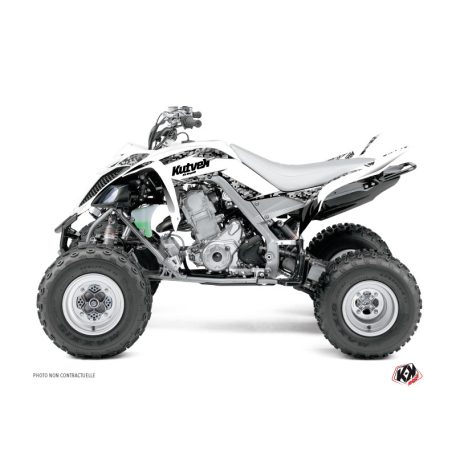 Karosszéria védő dekor matrica készlet Quad YAMAHA Predator Fehér Széria