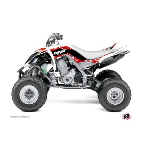 Karosszéria védő dekor matrica készlet Quad YAMAHA Predator Piros Széria