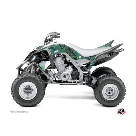 Karosszéria védő dekor matrica készlet Quad YAMAHA Camo Zöld Széria