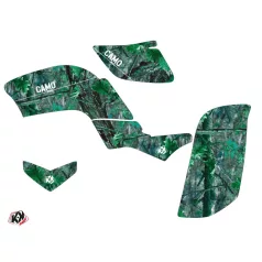   Karosszéria védő dekor matrica készlet Quad YAMAHA Camo Zöld Széria