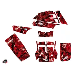   Karosszéria védő dekor matrica készlet Quad YAMAHA Camo Szürke Széria