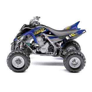   Karosszéria védő dekor matrica készlet Quad YAMAHA Flow Sárga Széria