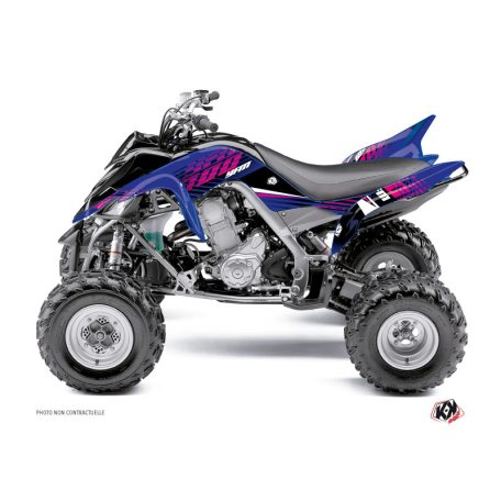 Karosszéria védő dekor matrica készlet Quad YAMAHA Flow Rose Széria
