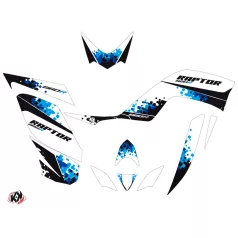   Karosszéria védő dekor matrica készlet Quad YAMAHA Hangtown Kék Széria