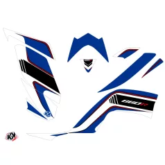   Karosszéria védő dekor matrica készlet Quad YAMAHA Corporate Kék Széria