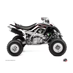   Karosszéria védő dekor matrica készlet Quad YAMAHA Corporate Fekete Széria