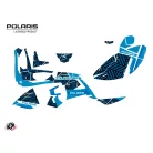 Karosszéria védő dekor matrica készlet Quad POLARIS Epik Kék Széria