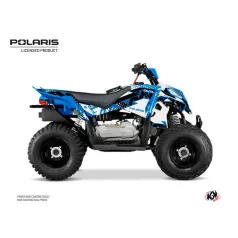   Karosszéria védő dekor matrica készlet Quad POLARIS Stun Kék Széria