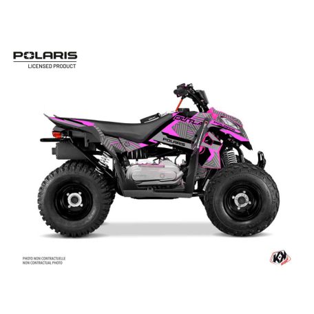 Karosszéria védő dekor matrica készlet Quad POLARIS Epik Rose Széria