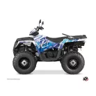 Karosszéria védő dekor matrica készlet Quad POLARIS Eraser Kék Széria