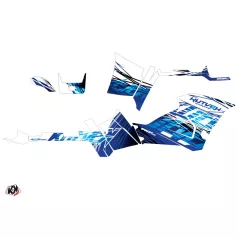   Karosszéria védő dekor matrica készlet Quad POLARIS Eraser Kék Széria