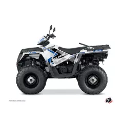   Karosszéria védő dekor matrica készlet Quad POLARIS Vintage polaris 60th anniversary Kék Széria