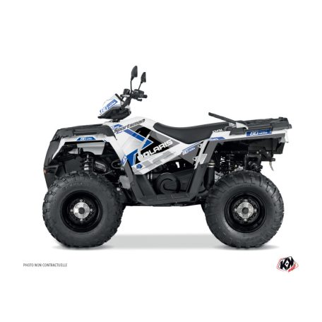 Karosszéria védő dekor matrica készlet Quad POLARIS Vintage polaris 60th anniversary Kék Széria