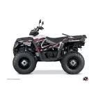 Karosszéria védő dekor matrica készlet Quad POLARIS Action Piros Széria
