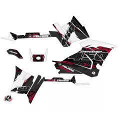   Karosszéria védő dekor matrica készlet Quad POLARIS Action Piros Széria