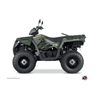   Karosszéria védő dekor matrica készlet Quad POLARIS Jungle Zöld Széria