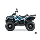 Karosszéria védő dekor matrica készlet Quad POLARIS Jungle Kék Széria