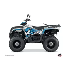   Karosszéria védő dekor matrica készlet Quad POLARIS Jungle Kék Széria