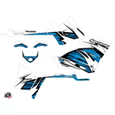   Karosszéria védő dekor matrica készlet Quad POLARIS Jungle Kék Széria