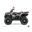 Karosszéria védő dekor matrica készlet Quad POLARIS Lifter Narancs Széria