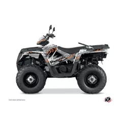   Karosszéria védő dekor matrica készlet Quad POLARIS Lifter Narancs Széria