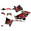   Karosszéria védő dekor matrica készlet Quad POLARIS Spin Piros Széria