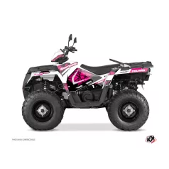  Karosszéria védő dekor matrica készlet Quad POLARIS Spin Rose Széria