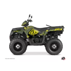   Karosszéria védő dekor matrica készlet Quad POLARIS Spin Sárga Széria