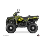 Karosszéria védő dekor matrica készlet Quad POLARIS Spin Sárga Széria