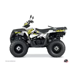  Karosszéria védő dekor matrica készlet Quad POLARIS Visor Sárga Széria
