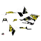 Karosszéria védő dekor matrica készlet Quad POLARIS Visor Sárga Széria