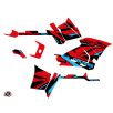   Karosszéria védő dekor matrica készlet Quad POLARIS Hidden Piros/Kék Széria