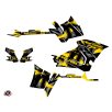   Karosszéria védő dekor matrica készlet Quad POLARIS Ohlins Szürke/Sárga Széria