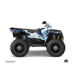   Karosszéria védő dekor matrica készlet Quad POLARIS Serie Fehér Széria