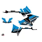 Karosszéria védő dekor matrica készlet Quad POLARIS Serie Kék Széria