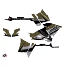 Karosszéria védő dekor matrica készlet Quad POLARIS Serie Zöld Széria