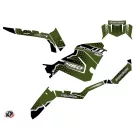 Karosszéria védő dekor matrica készlet Quad POLARIS Splinter Zöld Széria