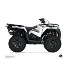 Karosszéria védő dekor matrica készlet Quad POLARIS Splinter Fehér Széria
