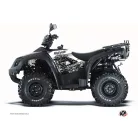 Karosszéria védő dekor matrica készlet Quad TGB Predator Fehér Széria