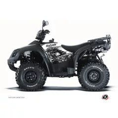   Karosszéria védő dekor matrica készlet Quad TGB Predator Fehér Széria