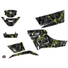 Karosszéria védő dekor matrica készlet Quad TGB Camo Fekete/Zöld Széria